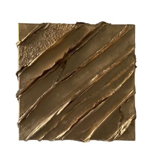 Textile landscape - Diagonal Gold