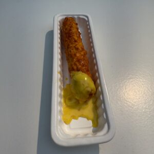 kipcorn met joppiesaus