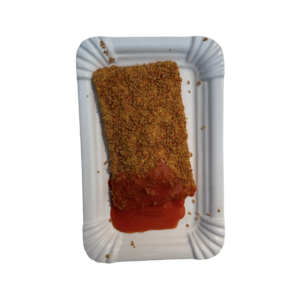 kaassouflé met chilisaus
