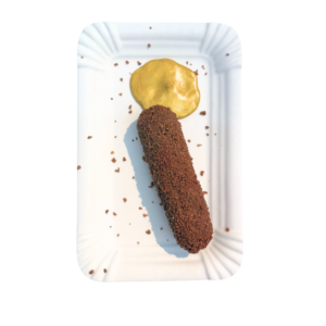 kroket met mosterd