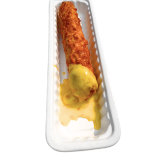 kipcorn met joppiesaus